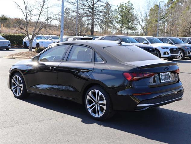 new 2025 Audi A3 car, priced at $46,535