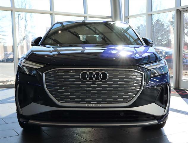 new 2025 Audi Q4 e-tron Sportback car, priced at $66,530