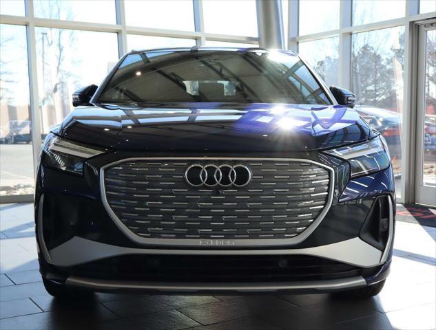 new 2025 Audi Q4 e-tron Sportback car, priced at $64,530