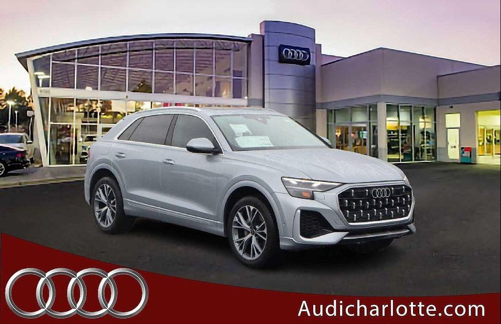 new 2025 Audi Q8 car, priced at $75,865