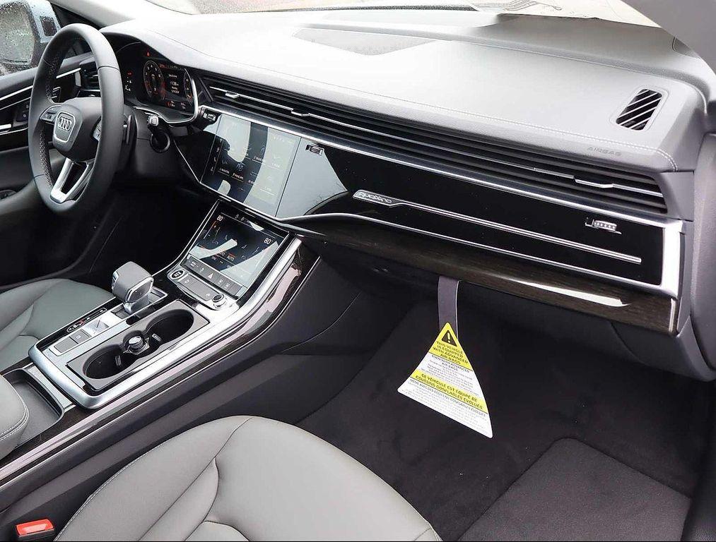 new 2025 Audi Q8 car, priced at $75,865