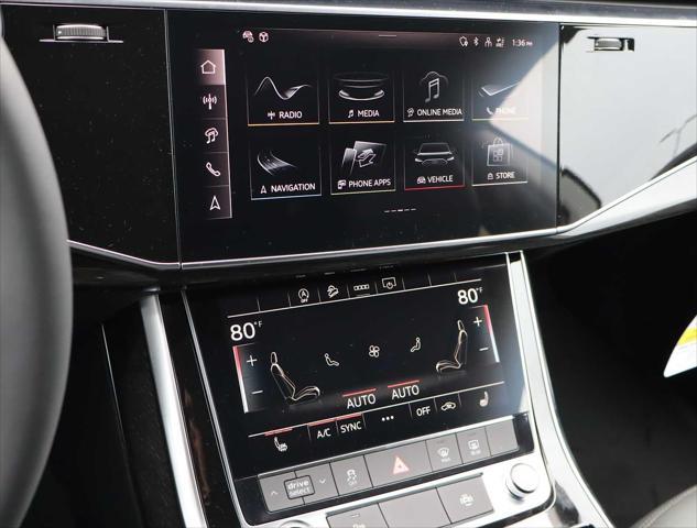 new 2025 Audi Q8 car, priced at $74,865