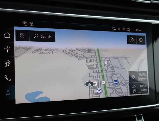 new 2025 Audi Q8 car, priced at $74,865