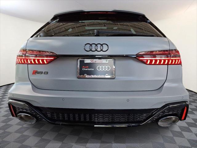 new 2025 Audi RS 6 Avant car, priced at $150,320