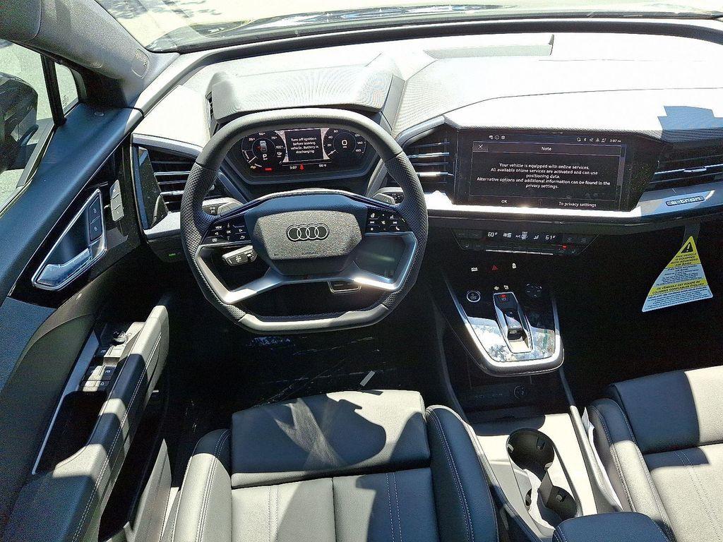 new 2025 Audi Q4 e-tron car, priced at $56,415