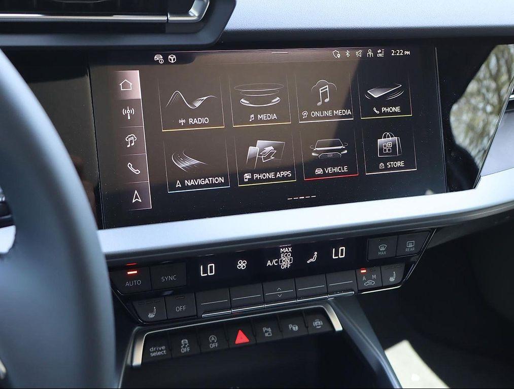 new 2025 Audi A3 car, priced at $44,665