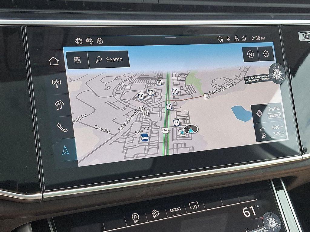 new 2025 Audi Q7 car, priced at $72,205