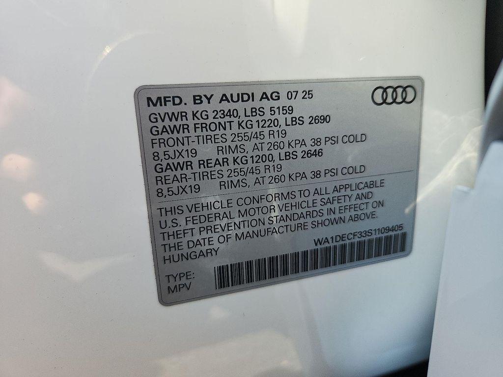 new 2025 Audi Q3 car, priced at $41,965