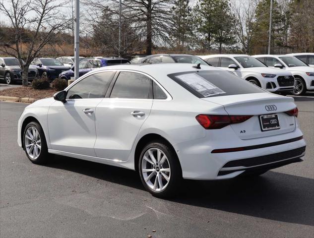 new 2025 Audi A3 car, priced at $44,785