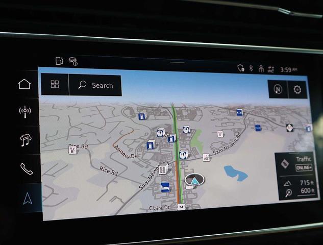 new 2025 Audi Q7 car, priced at $72,655