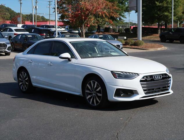 new 2025 Audi A4 car, priced at $45,545