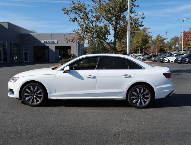 new 2025 Audi A4 car, priced at $45,545