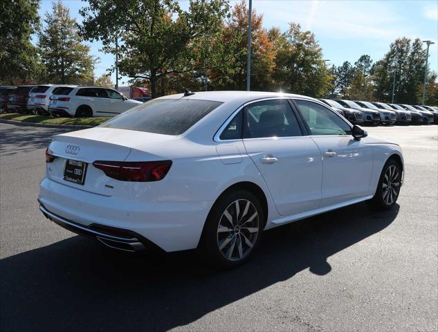 new 2025 Audi A4 car, priced at $45,545