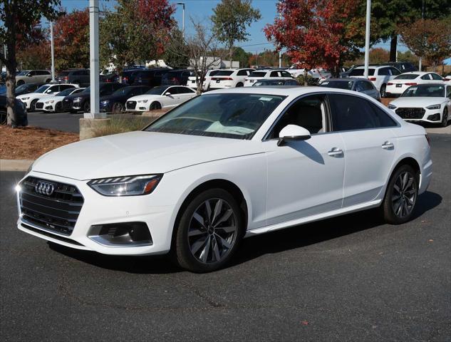 new 2025 Audi A4 car, priced at $45,545