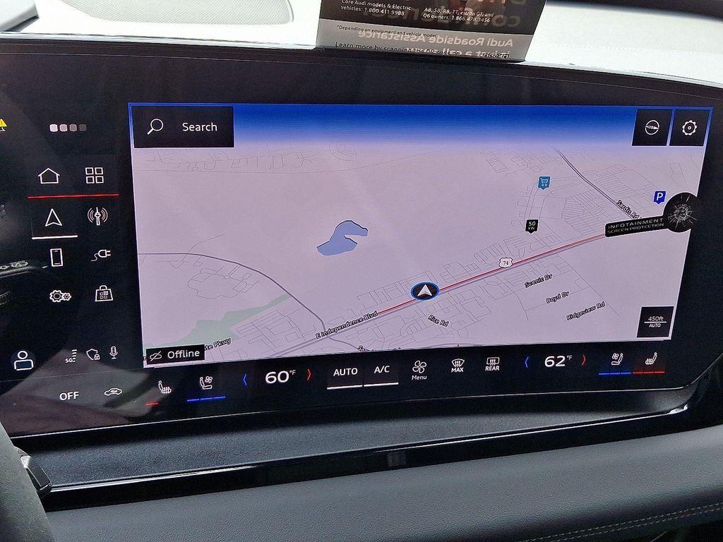 new 2025 Audi Q6 e-tron car, priced at $68,250