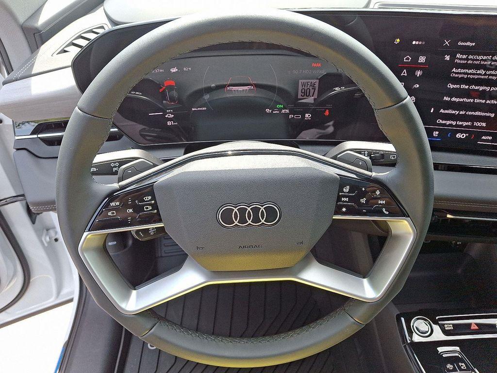 new 2025 Audi Q6 e-tron car, priced at $68,250