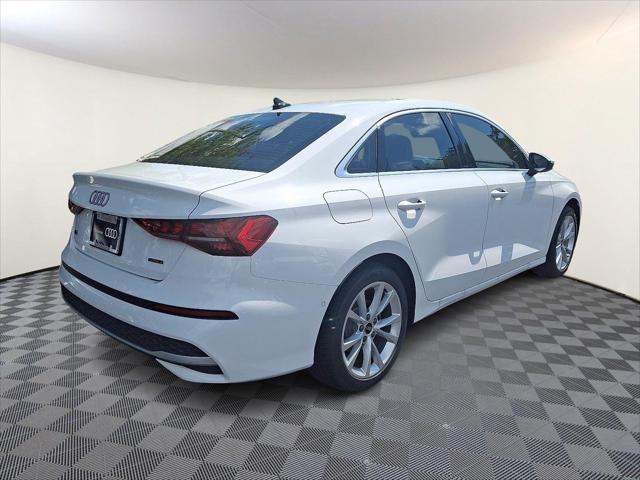 new 2025 Audi A3 car, priced at $39,395