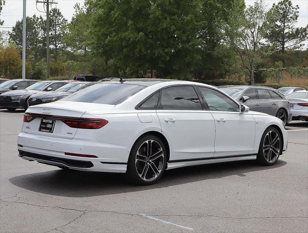 new 2025 Audi A8 car, priced at $96,625