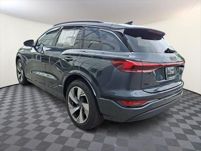 new 2025 Audi Q6 e-tron car, priced at $70,250