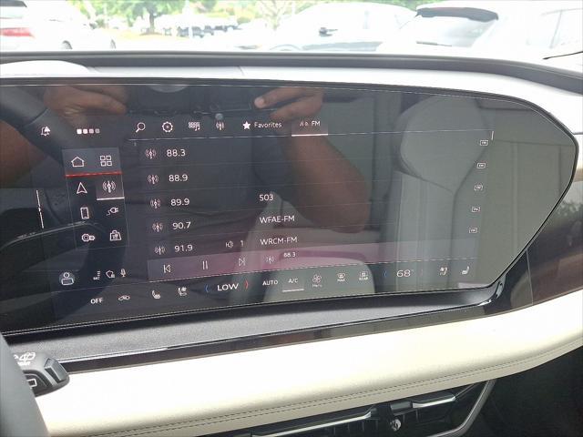 new 2025 Audi Q6 e-tron car, priced at $70,250