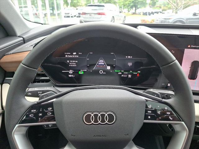 new 2025 Audi Q6 e-tron car, priced at $70,250