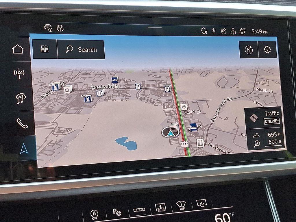 new 2025 Audi A6 car, priced at $75,385