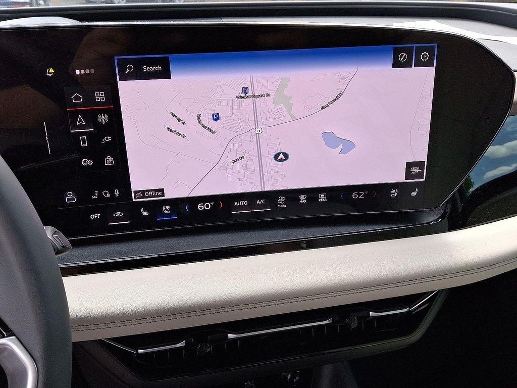new 2025 Audi Q6 e-tron car, priced at $68,340