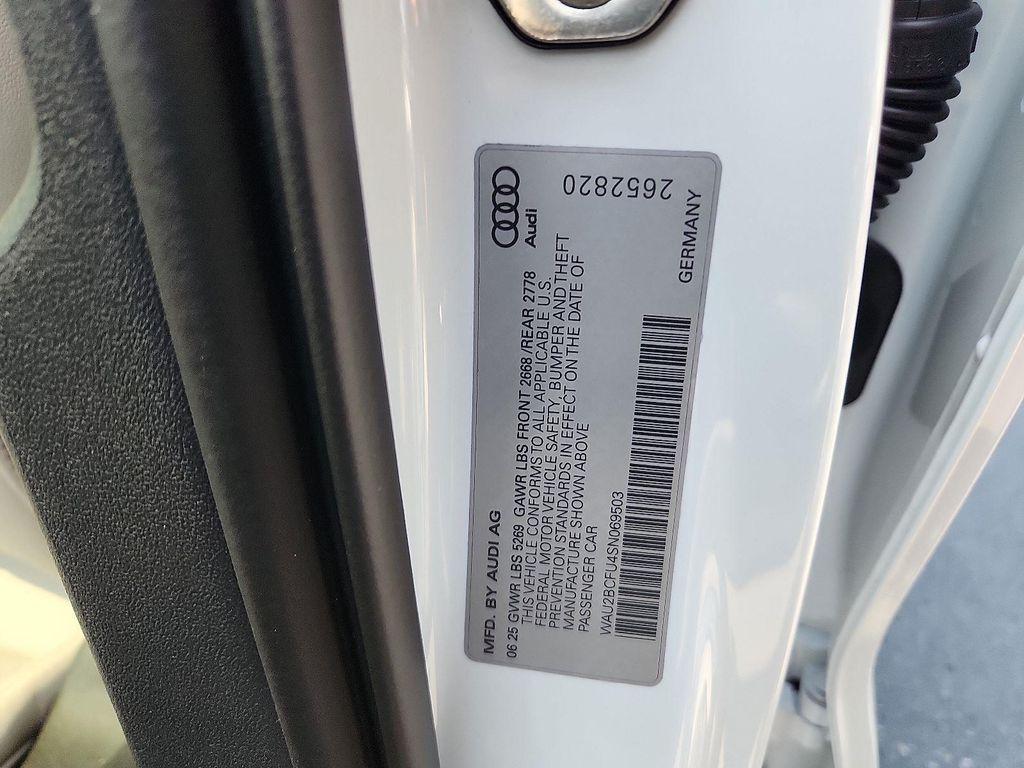 new 2025 Audi A5 car, priced at $57,575