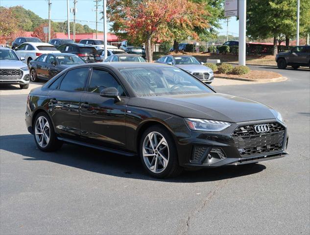 new 2025 Audi A4 car, priced at $51,125