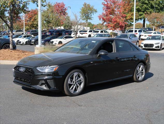 new 2025 Audi A4 car, priced at $51,125