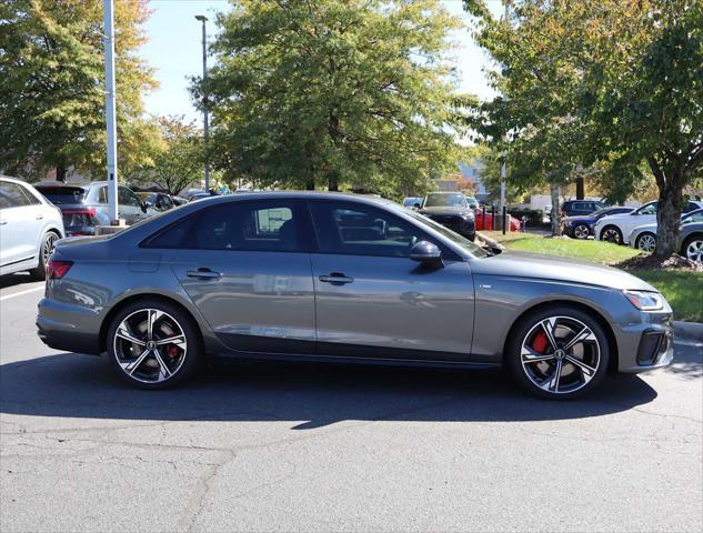 new 2025 Audi A4 car, priced at $53,475