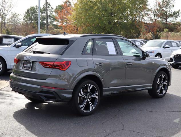 used 2024 Audi Q3 car, priced at $41,234