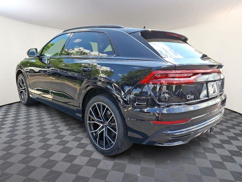 used 2019 Audi Q8 car, priced at $39,465