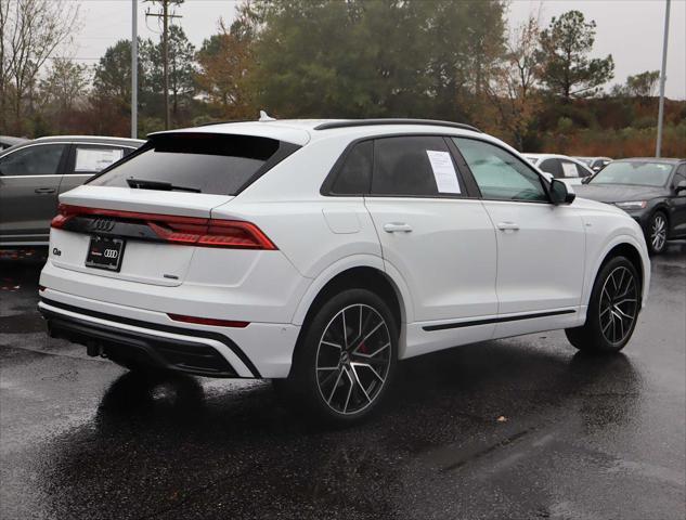 used 2021 Audi Q8 car, priced at $45,432