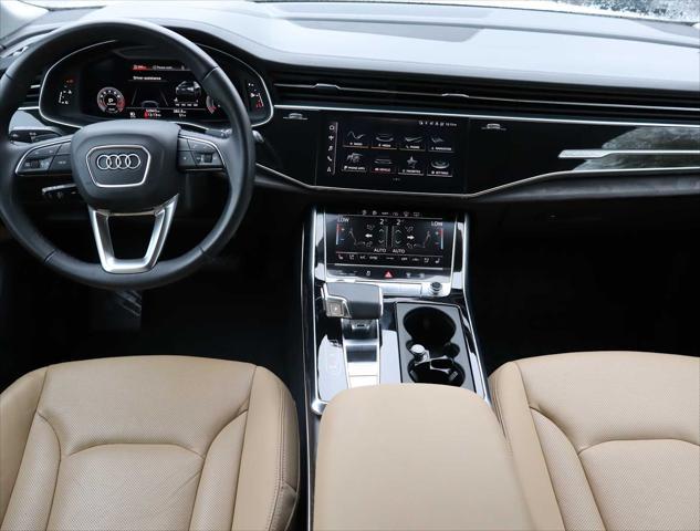 used 2021 Audi Q8 car, priced at $45,432