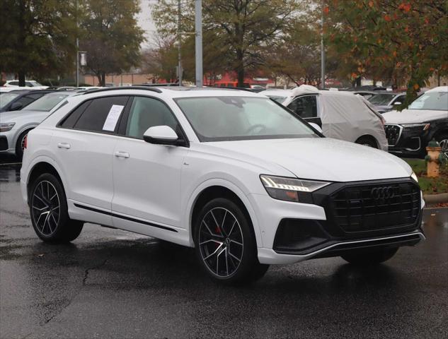 used 2021 Audi Q8 car, priced at $45,432