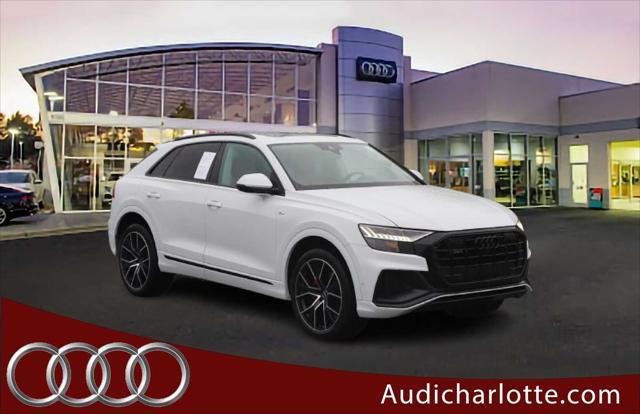 used 2021 Audi Q8 car, priced at $45,432