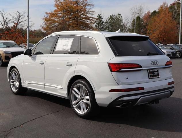 new 2025 Audi Q7 car, priced at $82,800