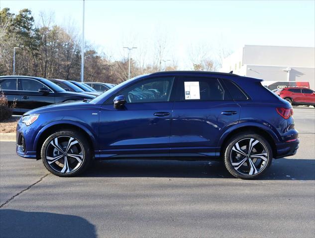 used 2024 Audi Q3 car, priced at $42,345