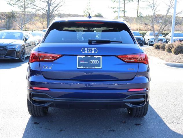 used 2024 Audi Q3 car, priced at $42,345