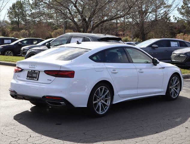 new 2025 Audi A5 Sportback car, priced at $51,980