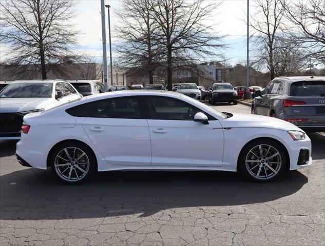 new 2025 Audi A5 Sportback car, priced at $51,980