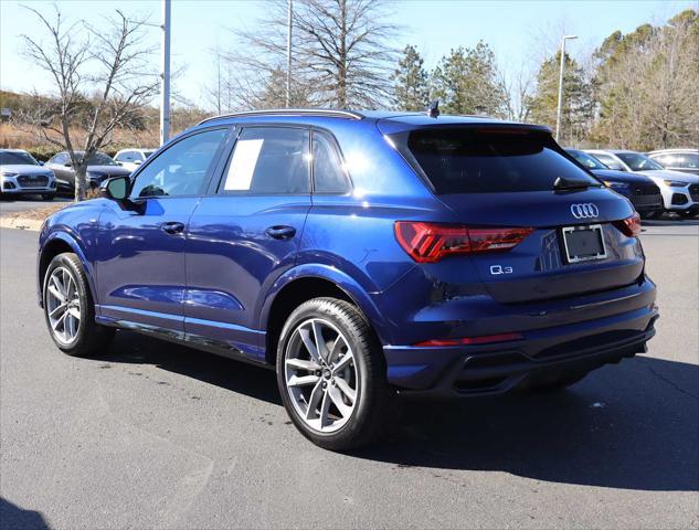 used 2024 Audi Q3 car, priced at $38,765