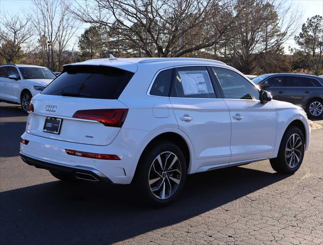 new 2025 Audi Q5 car, priced at $51,055