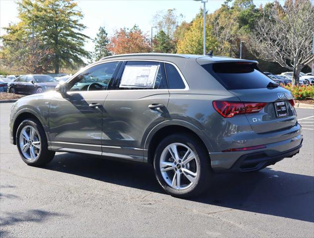 new 2024 Audi Q3 car, priced at $44,825