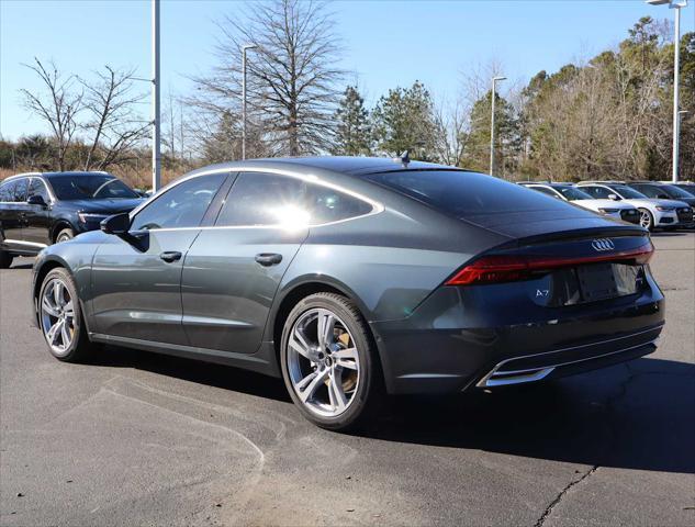 new 2025 Audi A7 car, priced at $80,435