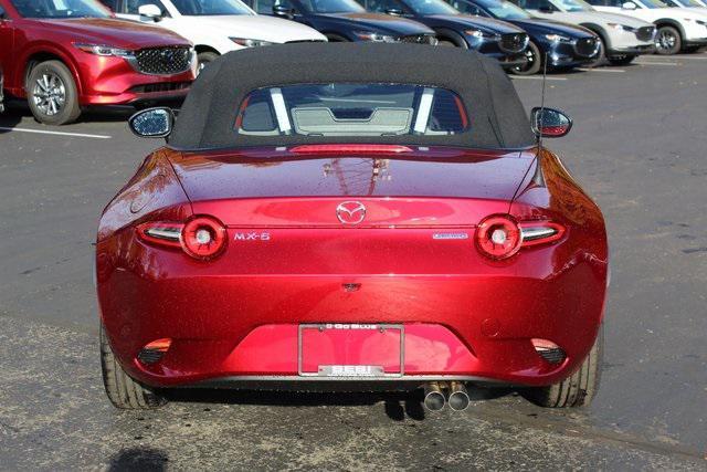 new 2024 Mazda MX-5 Miata car, priced at $30,056