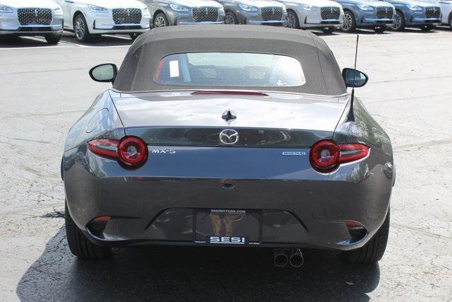 new 2024 Mazda MX-5 Miata car, priced at $36,190