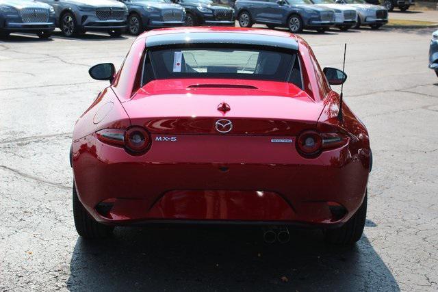 new 2024 Mazda MX-5 Miata RF car, priced at $39,050