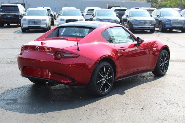 new 2024 Mazda MX-5 Miata RF car, priced at $39,050